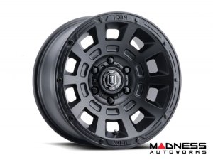 Ford Bronco Custom Wheels (1) - Thrust - Satin Black - 17 X 8.5 / 6 x 5.5 / 25mm / 5.75" - Icon 